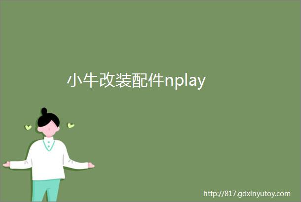 小牛改装配件nplay